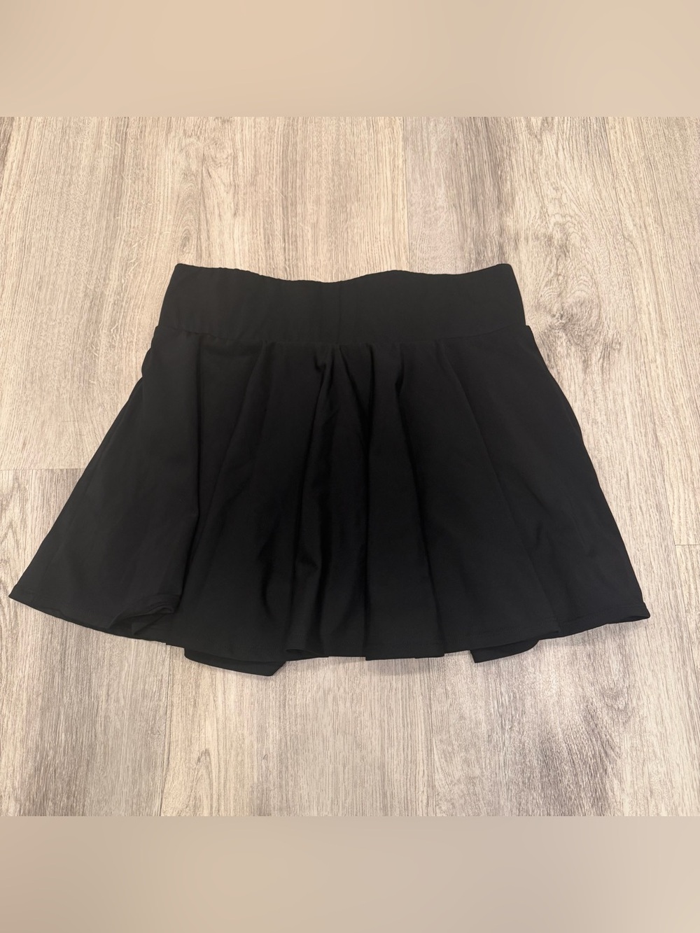 Baleaf Black Athletic Skort Medium Built-In Shorts Tennis Golf